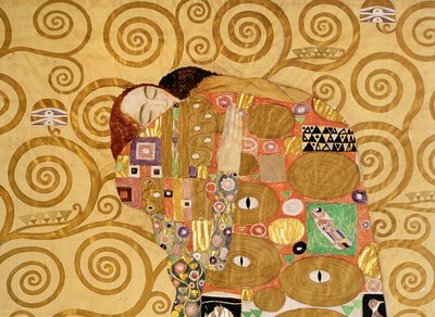 Accomplissement (Frise Stoclet) c.1905-09 (détail) - Gustav Klimt